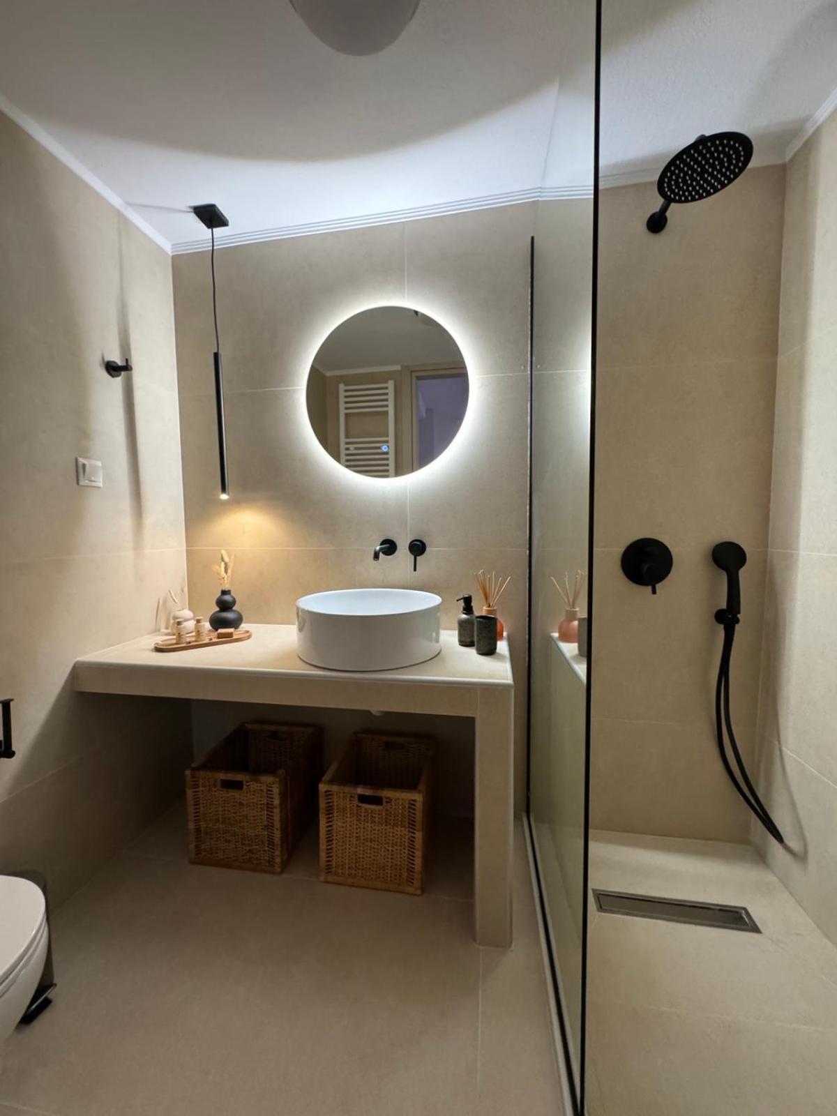 Villa Aspasia With Private Jacuzzi - Oasis Resort Kokkinos Pyrgos Exterior foto